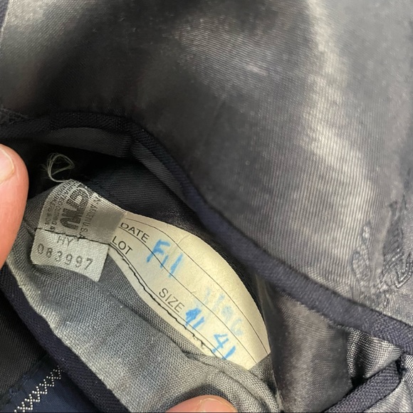 Burberry Men’s Vintage Sport Jacket Navy Great Condition Size 41 Wool - Picture 4 of 8